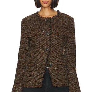 Rag & Bone Brown Tweed Blazer